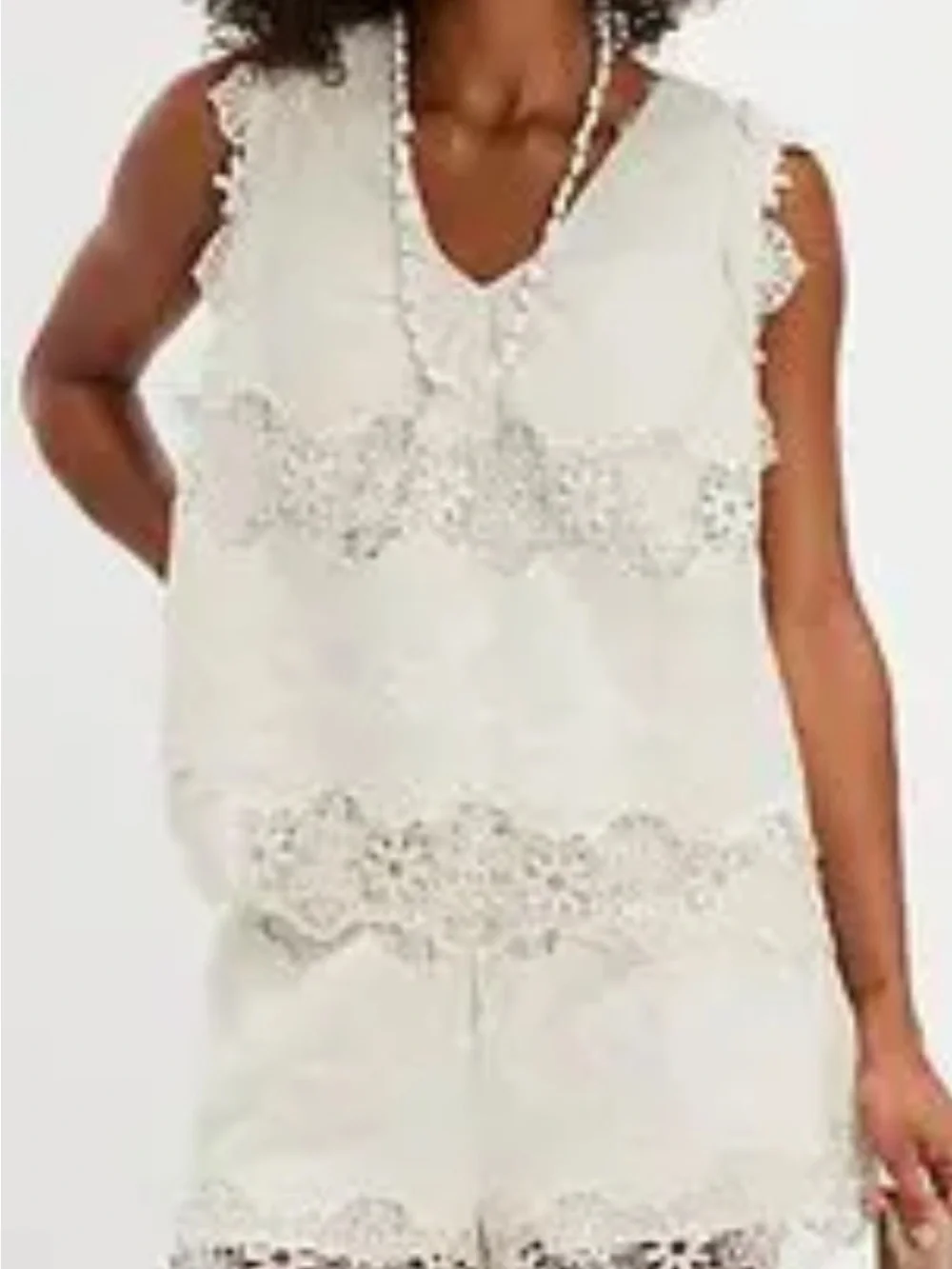 Free People lace top and short bottoms XS NWT   Retail $198